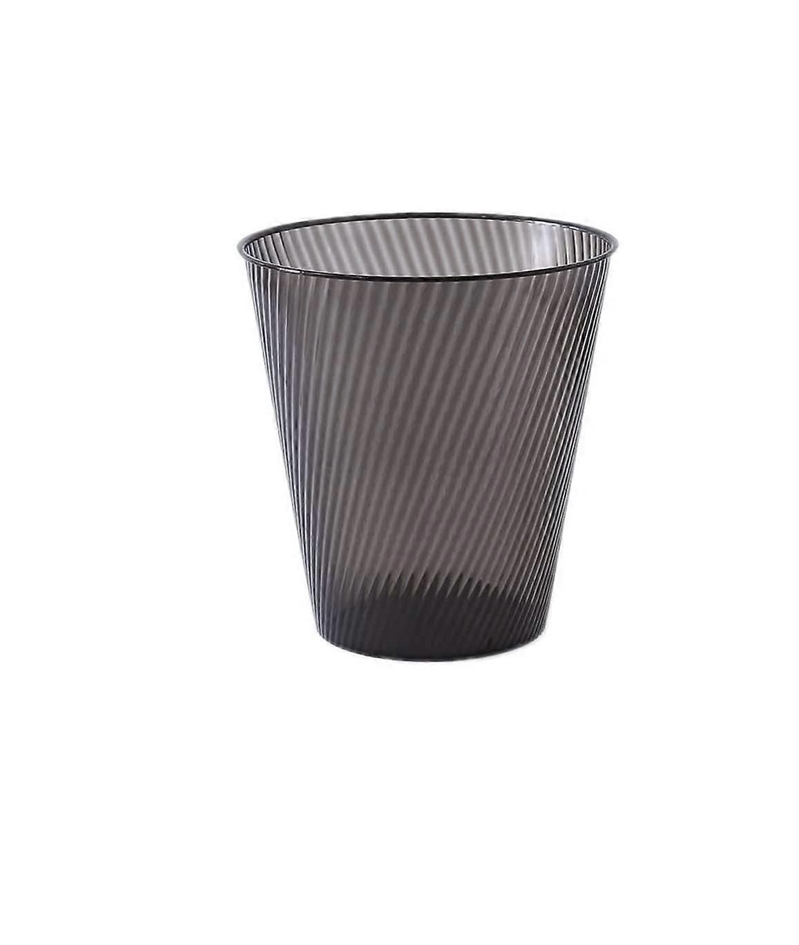 Slim Trash Can for Small Spaces Durable Plastic Waste Bin Open  for Home or Office