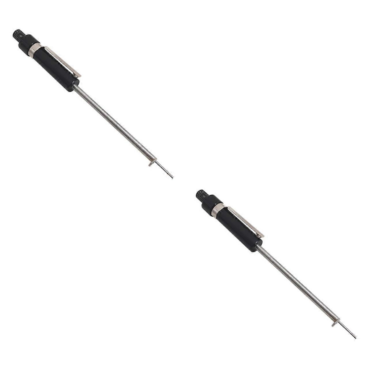 2pcs Brake Pad Thickness Gauge for Cars and Trucks, Accurate Pad and Tire Tread Depth Check