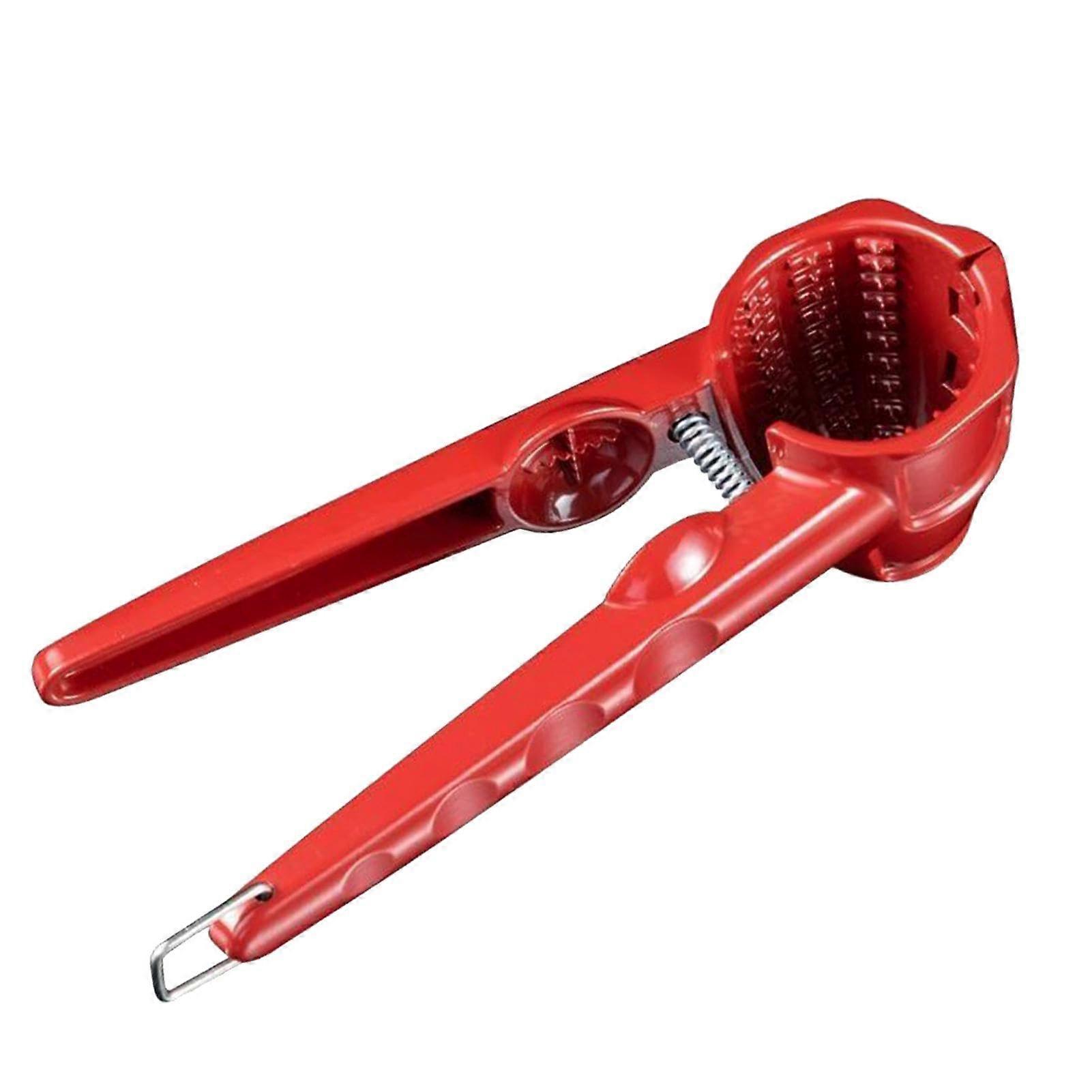 Nutcracker Heavy Duty Aluminum Walnut Cracker with Ergonomic NonSlip Handle for Shell Removal