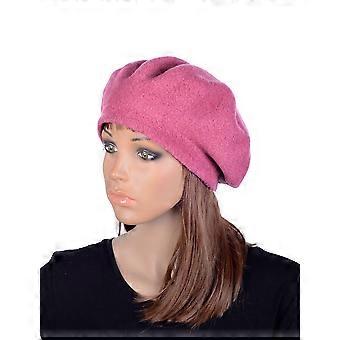 M496 Pink Women's Cute Classic Wool Acrylic Winter Beanie Hat Beret Cap Cool