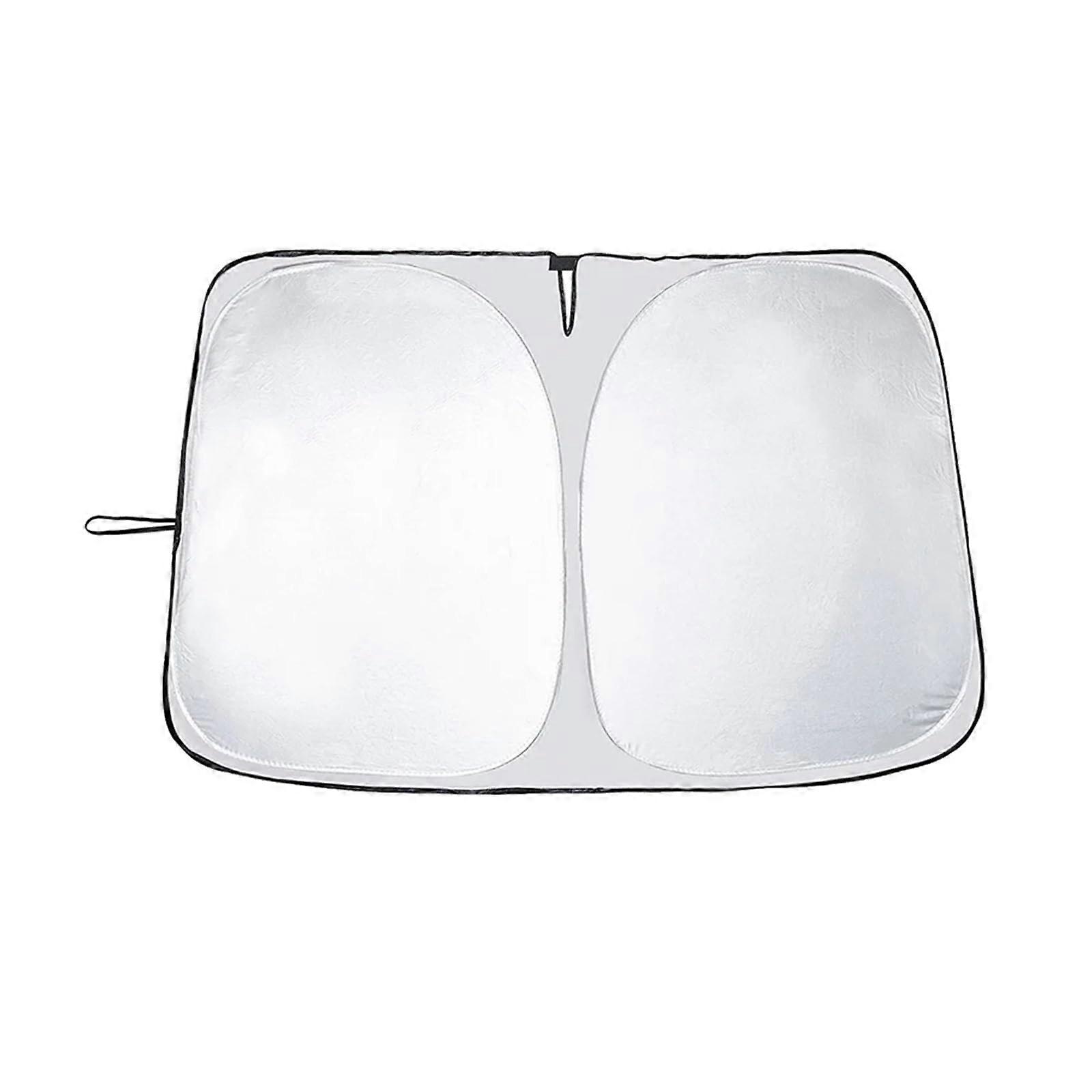 Front Windshield Sunshade UV Protection Foldable Reflective for Tesla Model 3 and Model Y