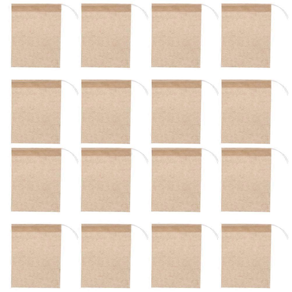 Disposable Tea Filter Bags Paper Drawstring Tea Bag 400Pcs for Home Use