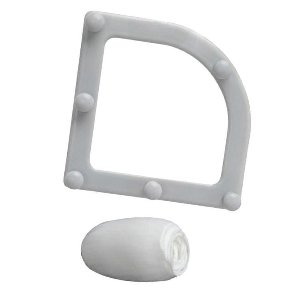 Multifunctional Kitchen Sink Corner Tri-holder Strainer In White For Household Users 1 Set