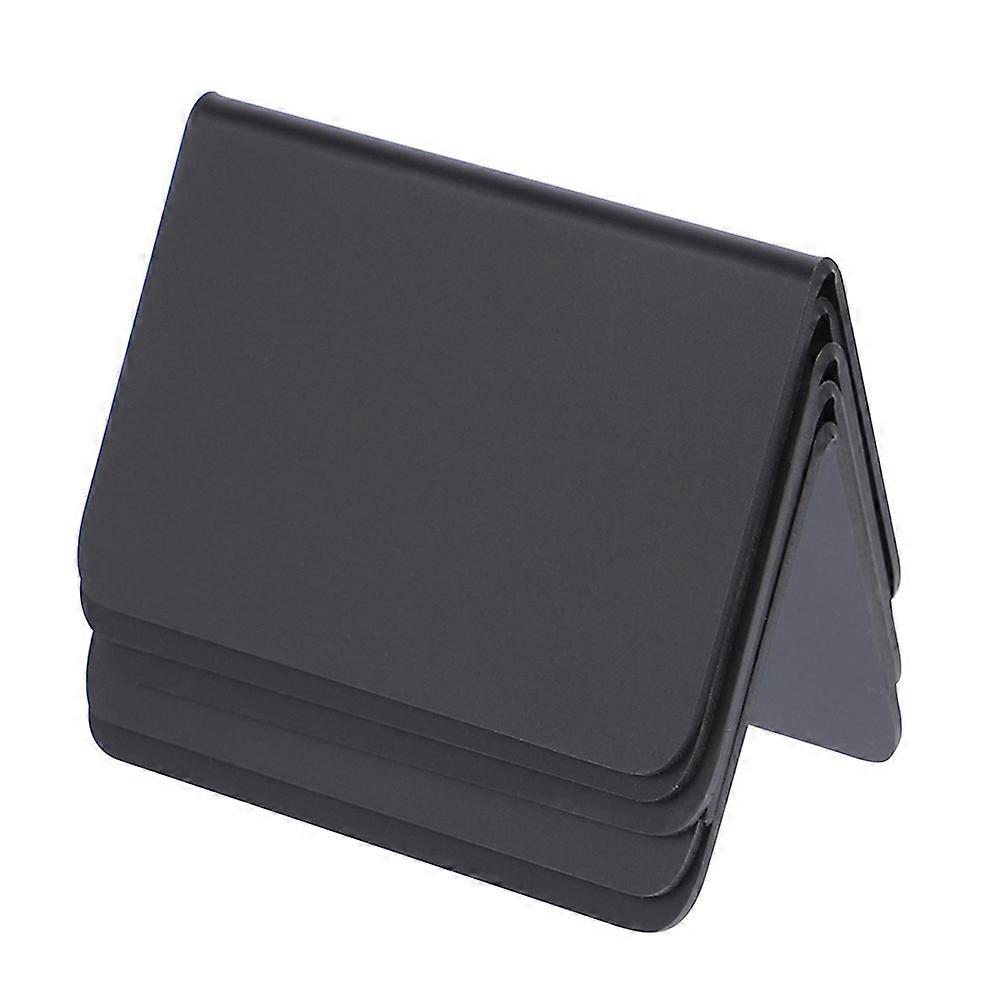 Mini Blackboard Acrylic Chalkboard for Decor 5Pcs Black Message Boards