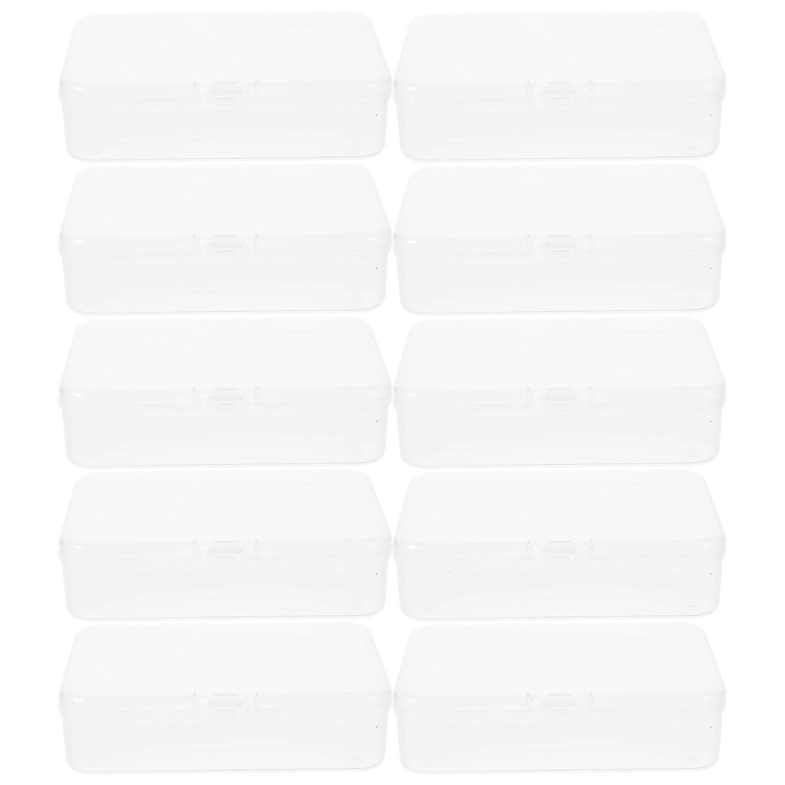 Plastic Playing Card Case for Playing Card 10Pcs Clear Storage Box