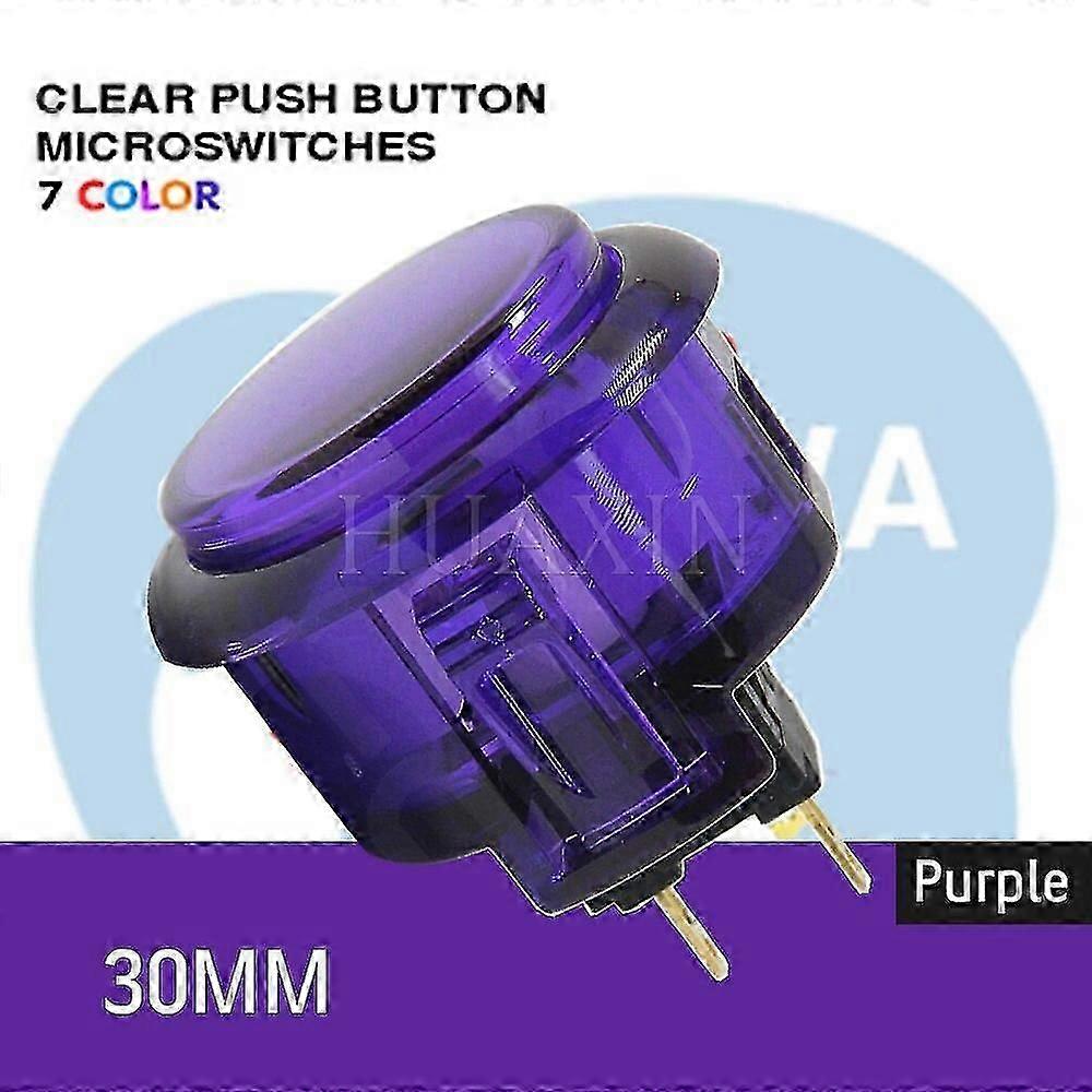 Sanwa OBSF-30 Transparent Arcade Push Button for JAMMA MAME PS4  PC Raspberry Pi