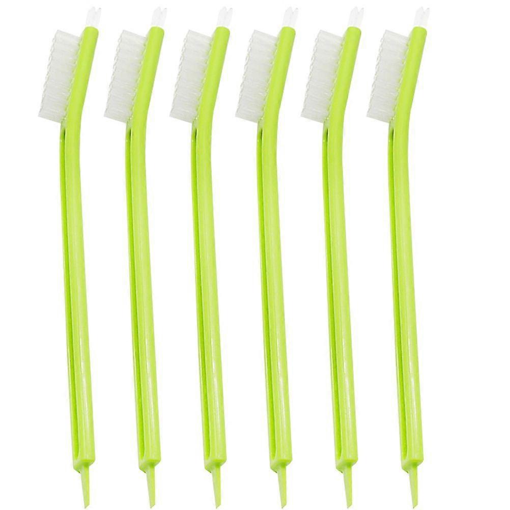 6Pcs Household Plastic Brushes Multi-function Juicer Brushes Food Processer Grip Brushes
