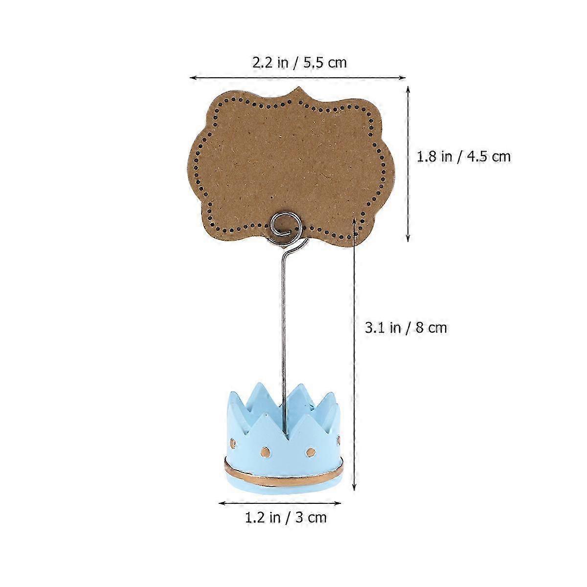 2026 Suitable Holder Clip for Wedding Table Setting Marker 12Pcs