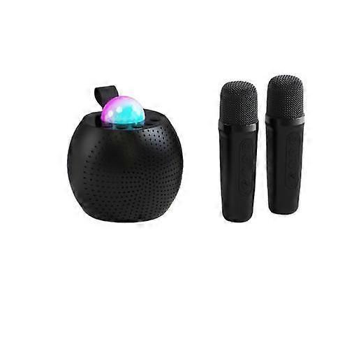 Portable Bluetooth Karaoke Machine Dual Mic Starry Light