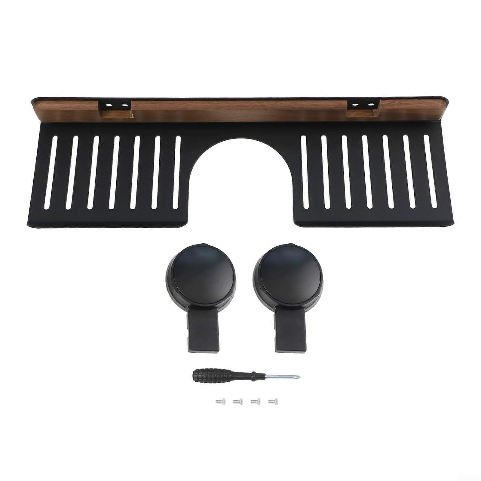 Bathroom Storage Rack Wall Mounted Shelf with UShaped Drainage NoDrill Suction for Kitchen and Bath