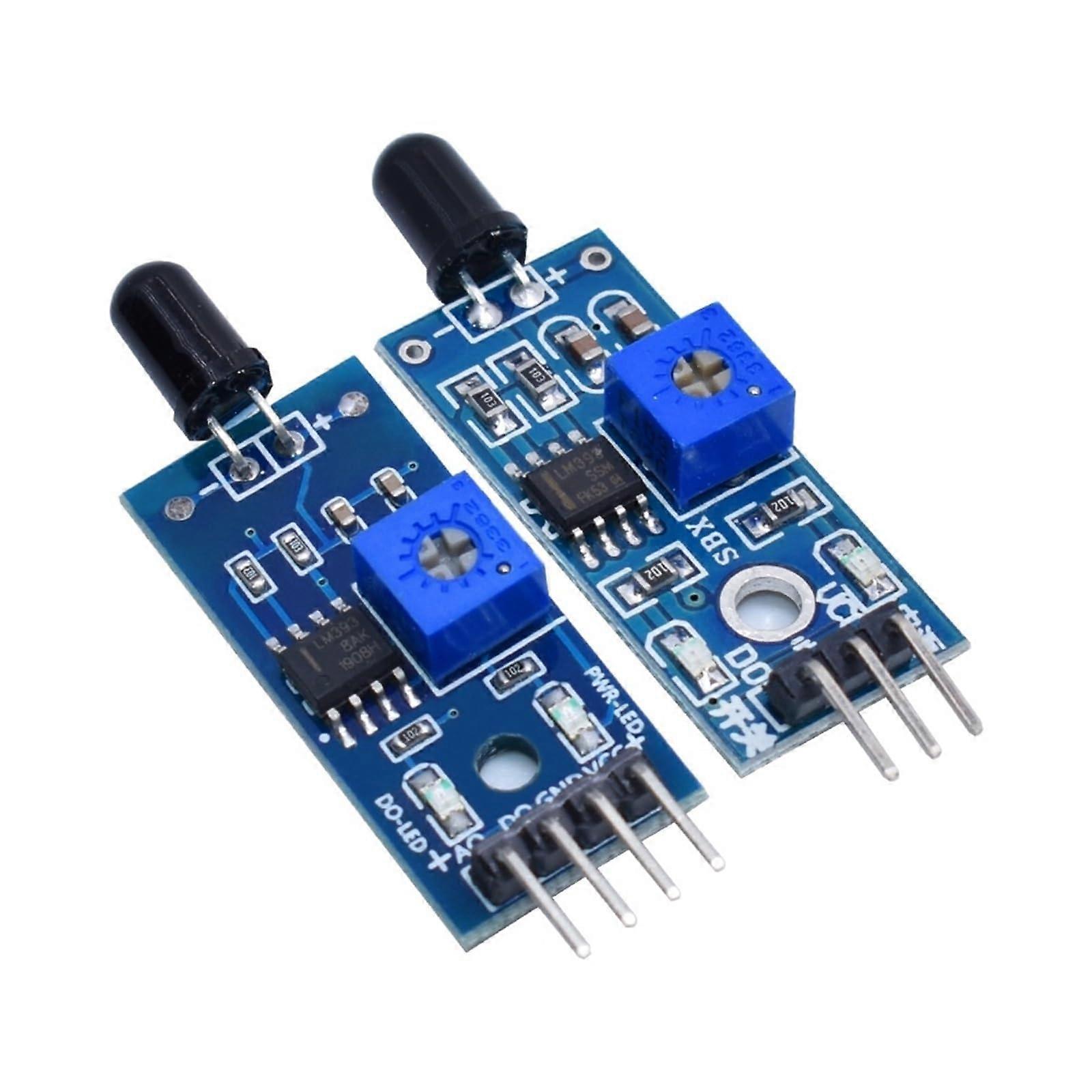 LM393 IR Flame Detection Sensor 3Pin Infrared Fire Detector Module for Arduino DIY Projects