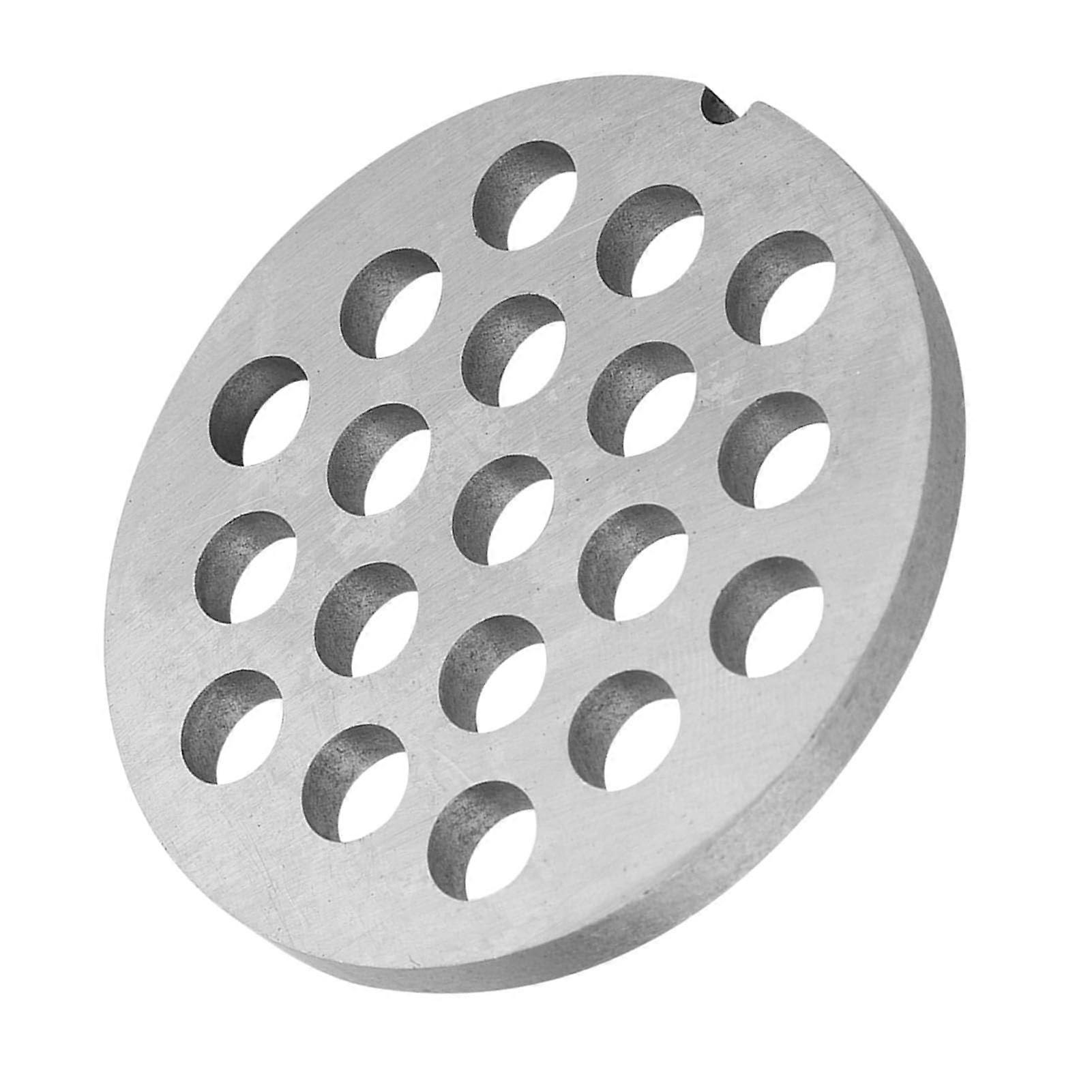 Stainless Steel Meat Grinder Blade with 8mm Mincer Plate Disc, Sharp Edges, Rust Resistant