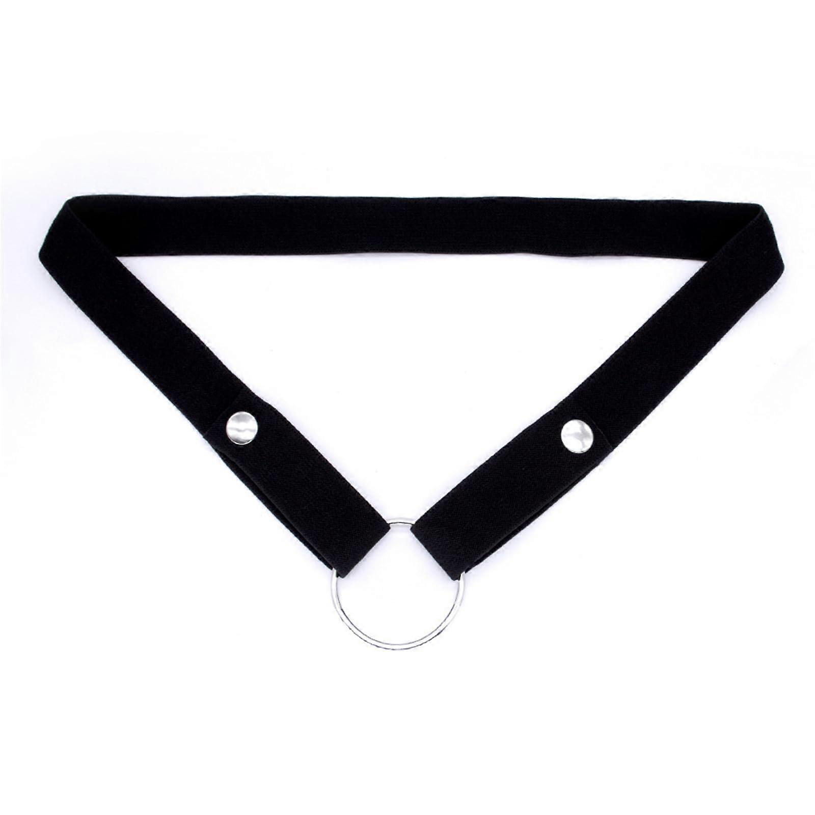 Men's Resin Chastity Cage with 5 Rings, Secure Locking Device and AntiSlip Elastic Strap