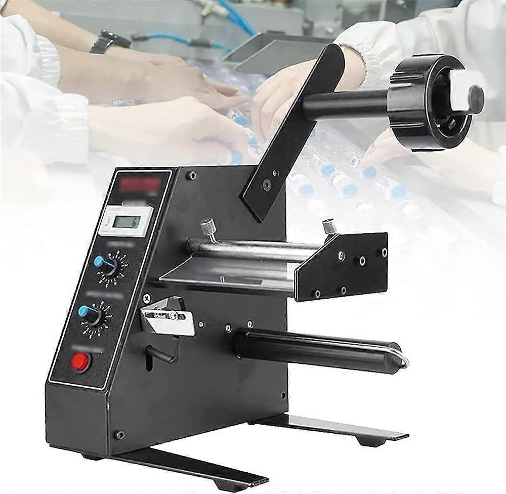 Automatic Label Dispenser with Photo Sensor, Electric Label Peeler Adjustable Speed and Counter