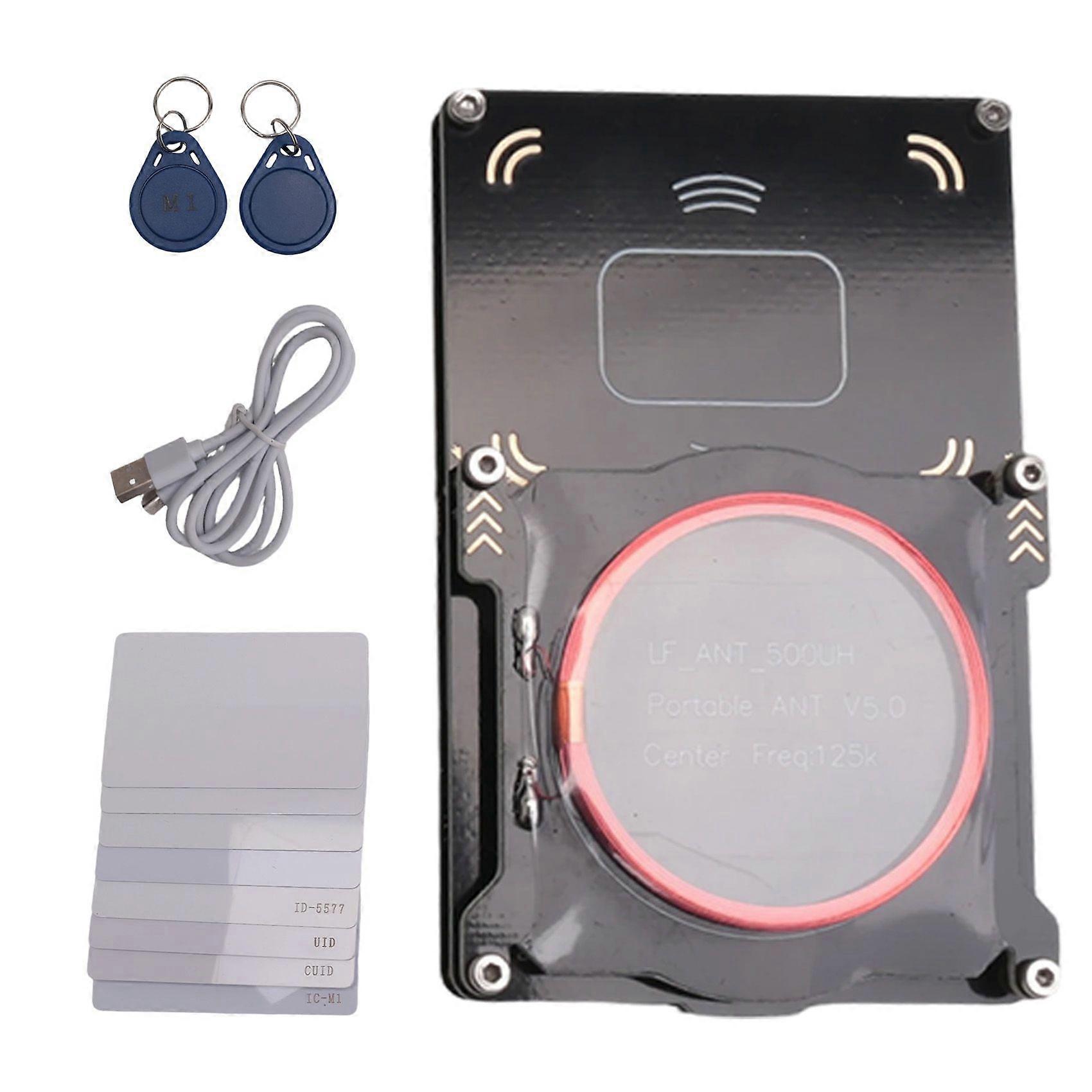 Upgraded 512k Proxmark3 Easy V3.0 RDV4 Memory ID M1 IC Built-in RFID Card Reader Integrated Antenna Decryptor Decoder