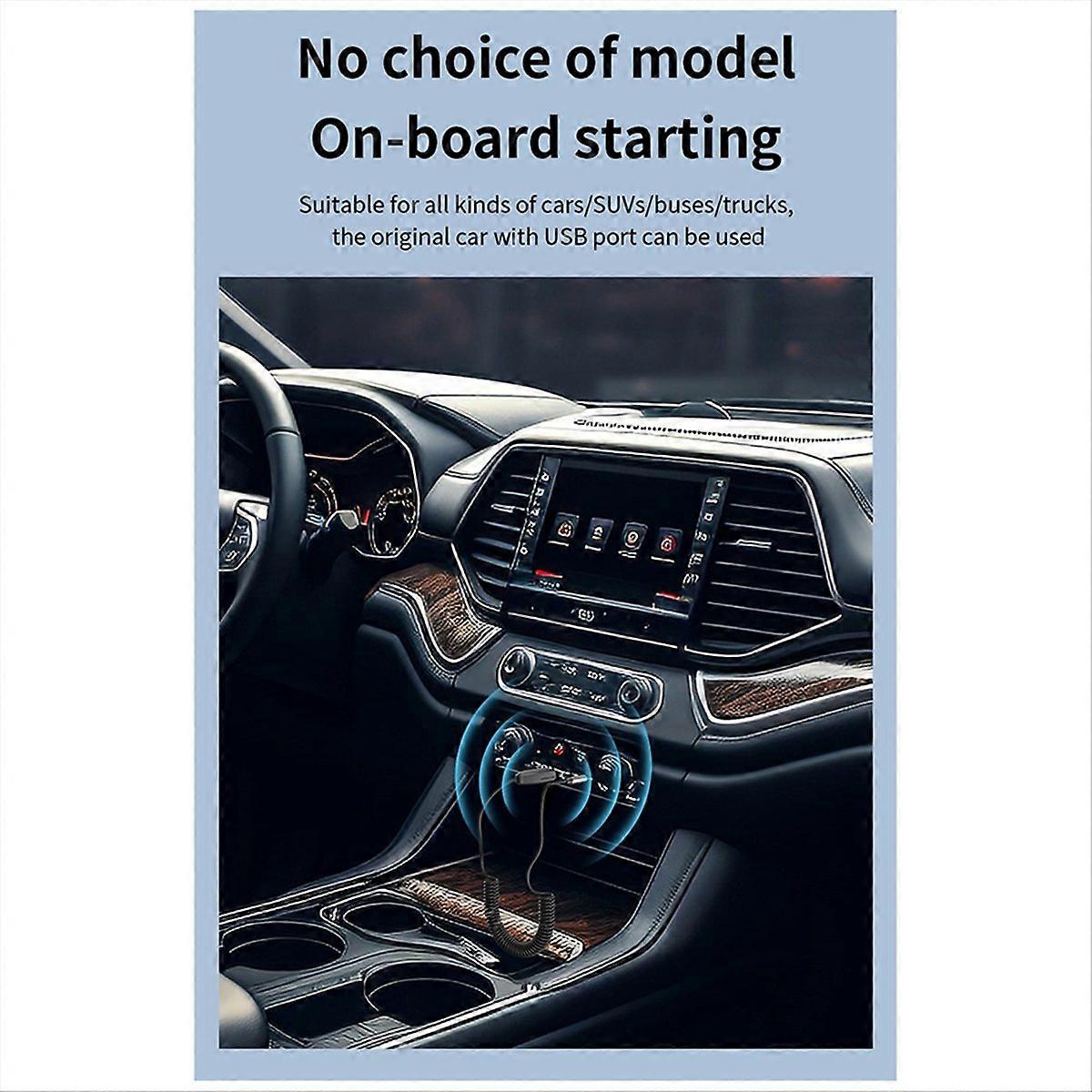  5.3 Bluetooth Receiver No Current Car Mp3 Player 3.5aux Adapter