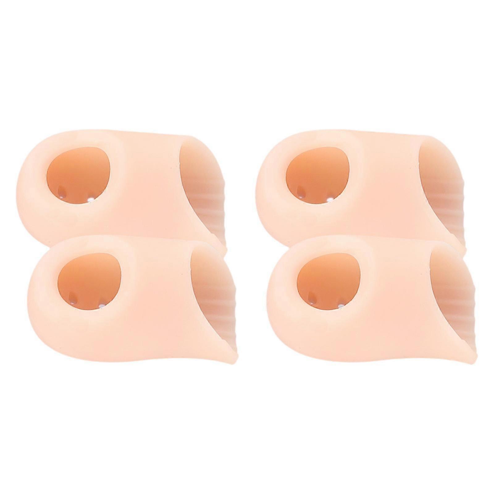 4Pcs Toe Cap Protectors Toe Covers Guard Replacement Soft Flexible Bunion