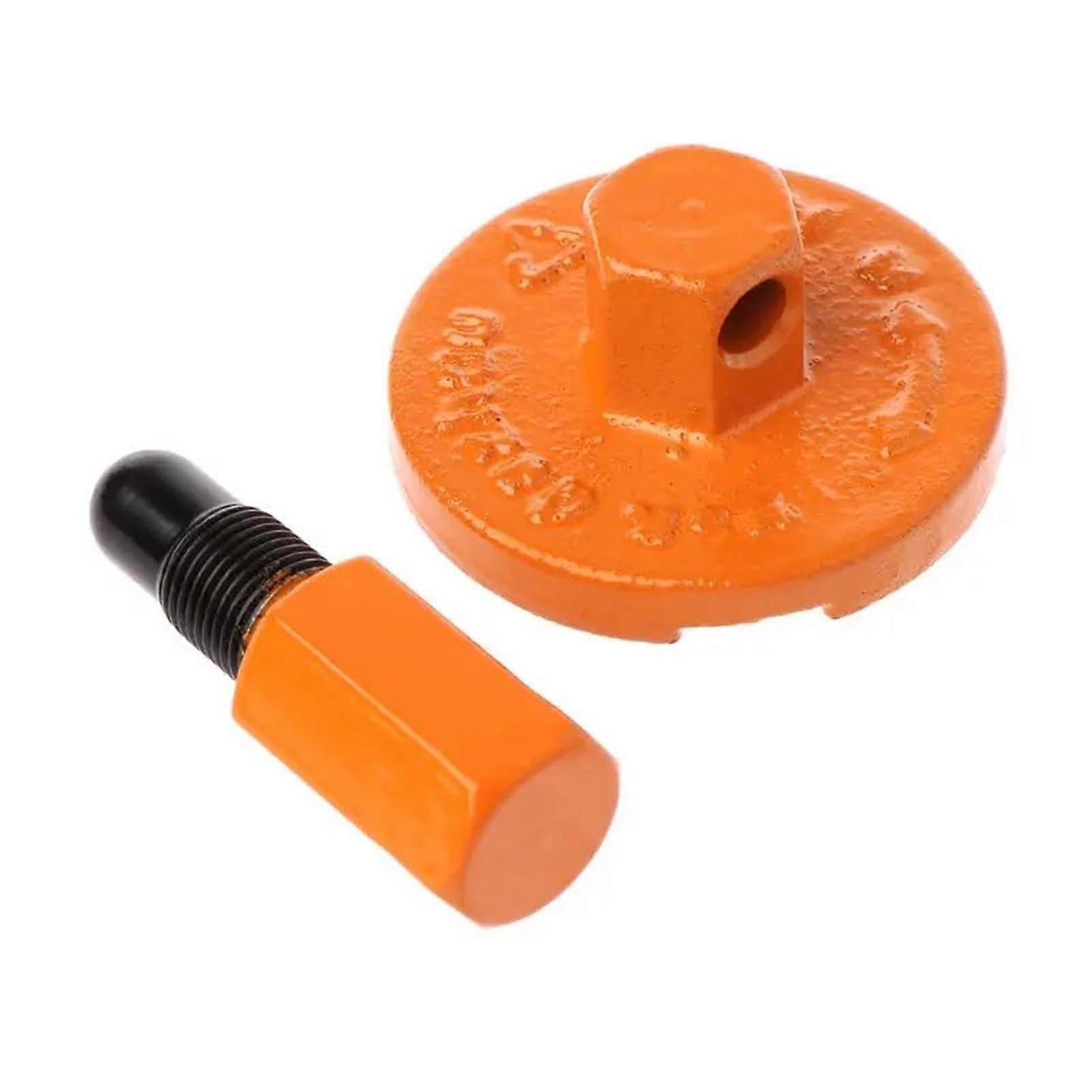 Universal Chainsaw Clutch Removal Tool Set with Piston Stopper for Flywheel and Drum