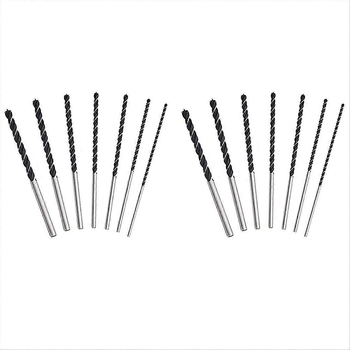 7Pcs Extra Long Wood Drill Bit Set 300mm Drill Bits Extra Long Drill