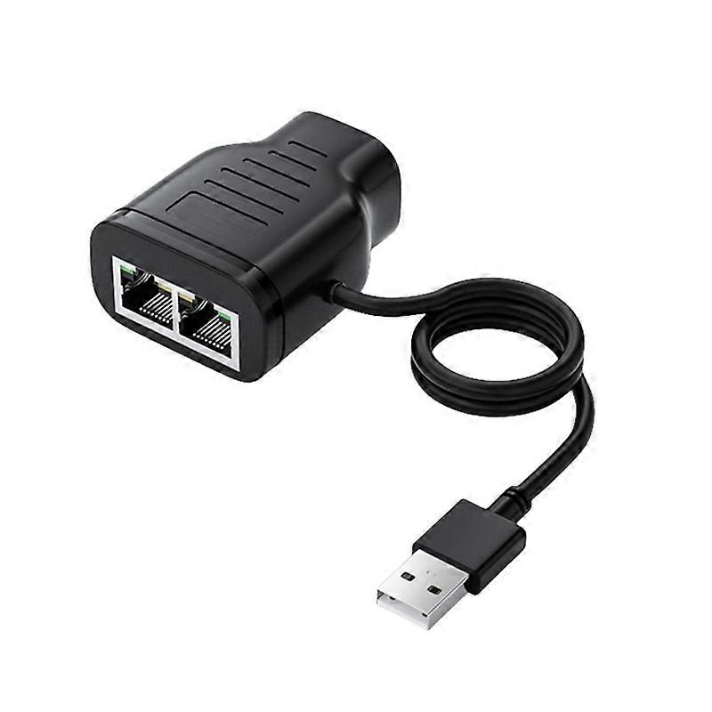2-In-1 Adapter Network Hundred Megabit Network Sharing