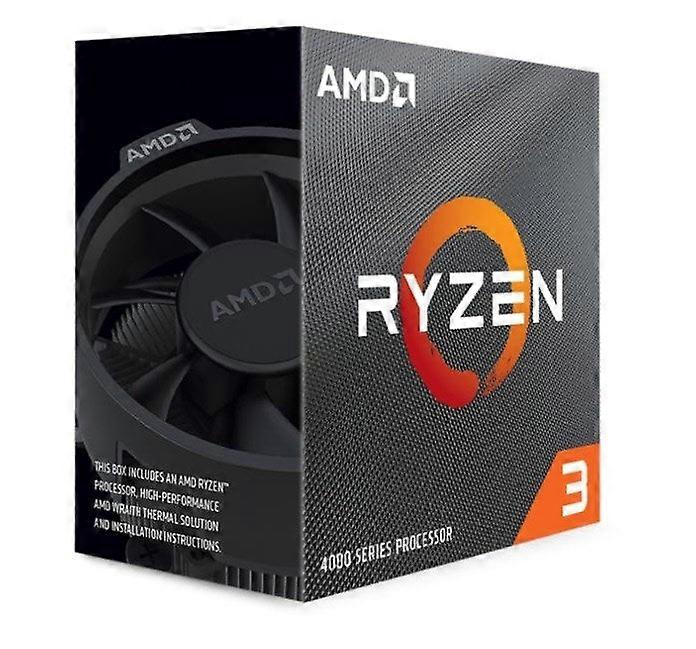 Amd Ryzen 3 4100 - 3,8 GHz - 4 kerner - 8 tråde - 4 MB cache - Socket Am4 - Box
