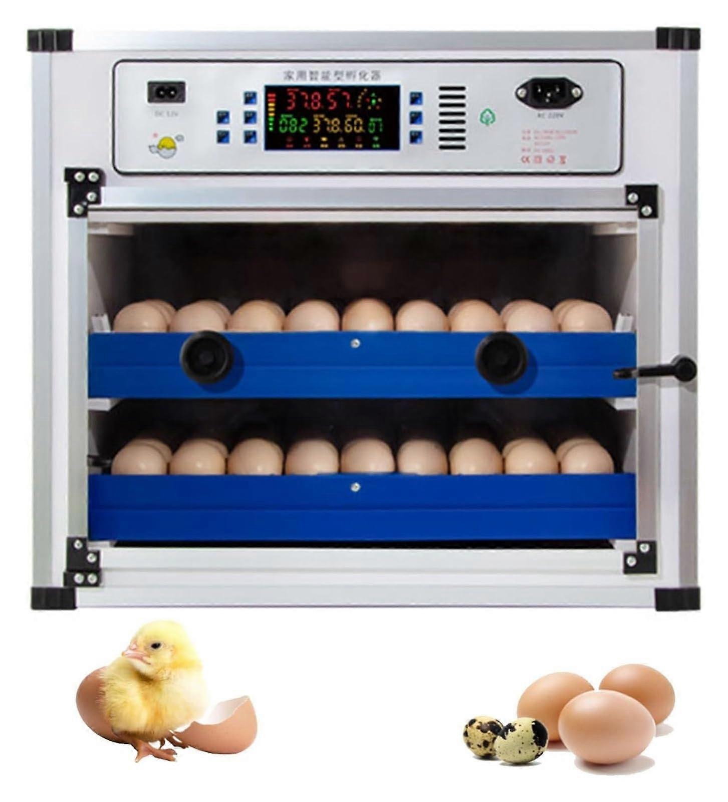 Automatic 136 Egg Incubator with Automatic Turning for Poultry Hatching Large Capacity