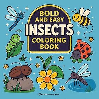 Malbuch „Kühne und einfache Insekten“: Malen zum Entspannen und Stressabbau