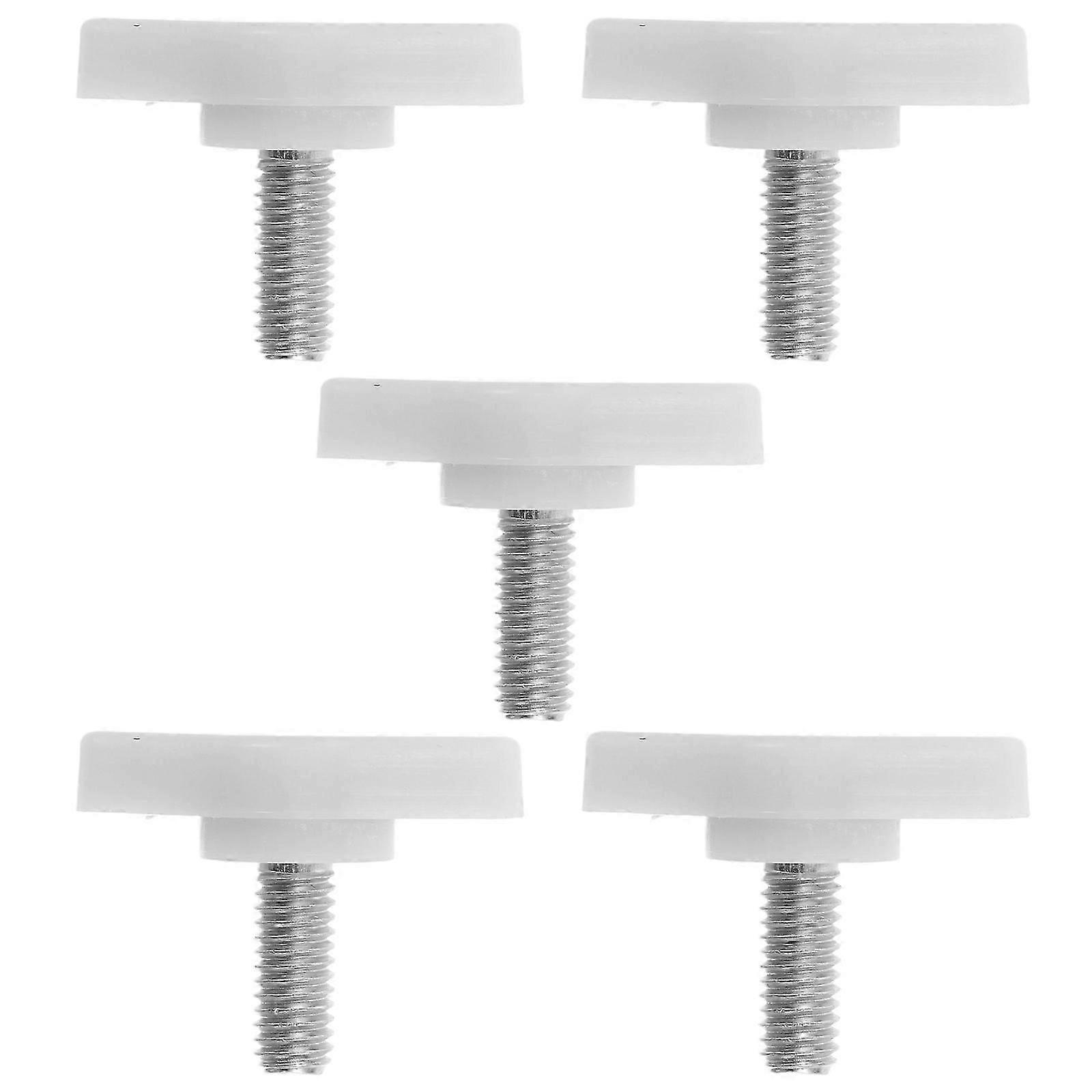 Mannequin Stand Securing Screws, White, 25 Pack
