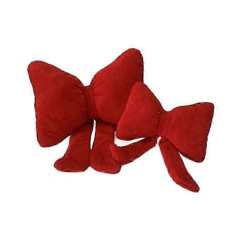 Valentine's Red Bow Sofa Throw Pillows Cushion Gift