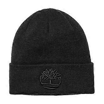 Gorro de punto acanalado unisex con logo de Timberland para adultos