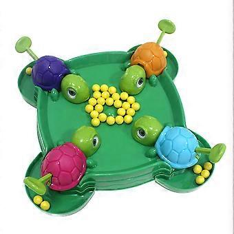 Children's Turtles Eatting Beans Toy Tabletop Game Educational Interactive Toy for Pre-School Kids-nbh