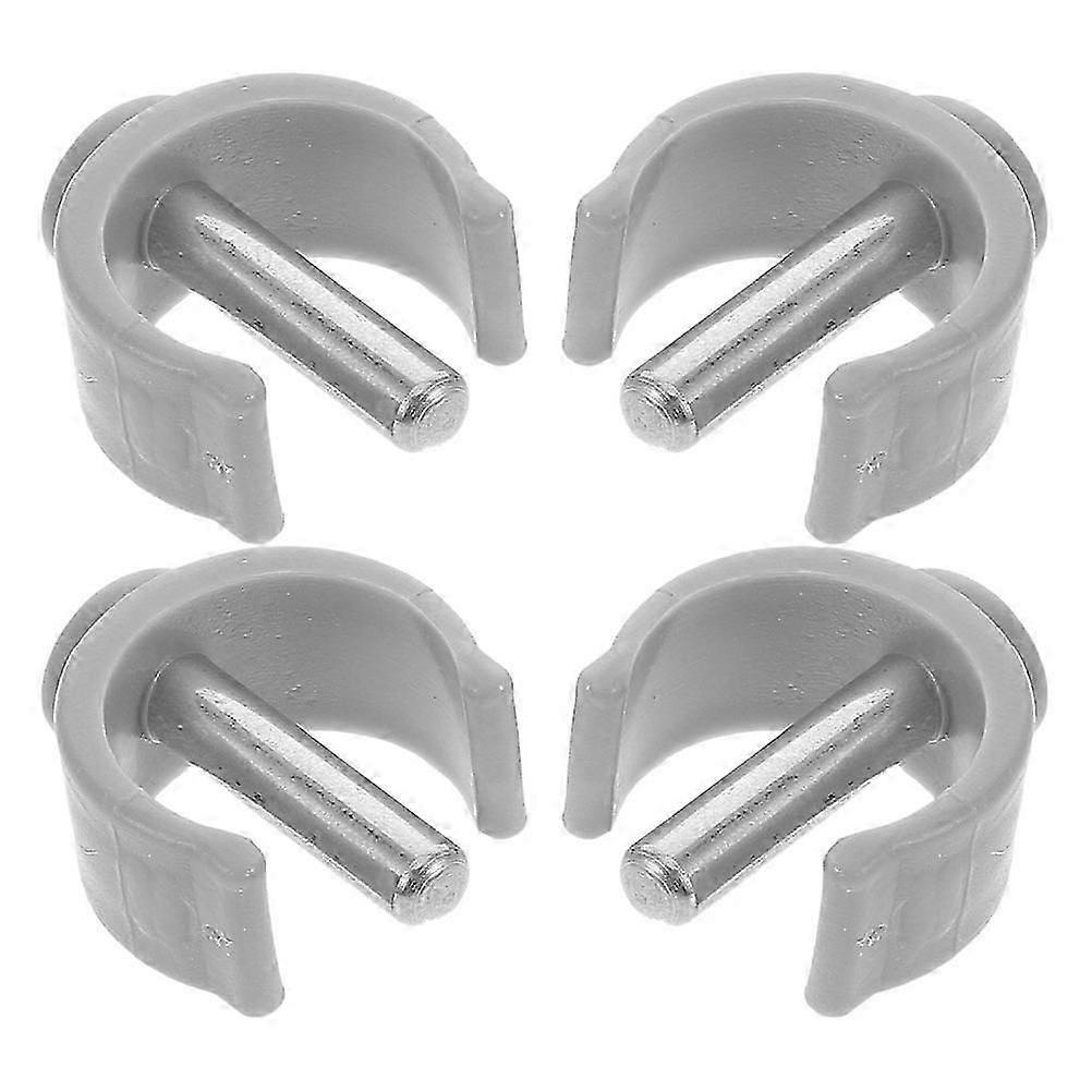 Walking Stick C-Shape Latch Clamp Set, 4Pcs