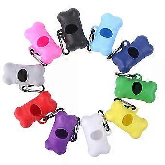 Distributeur pour animaux de compagnie Déchets Chien Caca Chiot Sacs de ramassage Sac à crottes de voyage Porte-sac à crochet