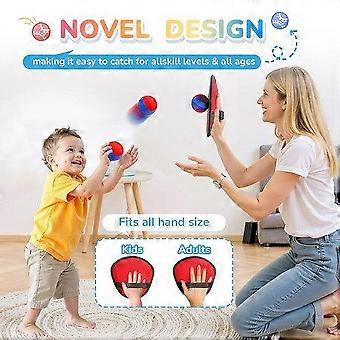 Toss and Catch Ball Game for Kids - Fun Outdoor Activity with Paddles & Soft Balls - Perfect for All Ages!