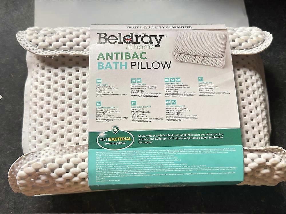 Antibac Bath Pillow Head Rest Support