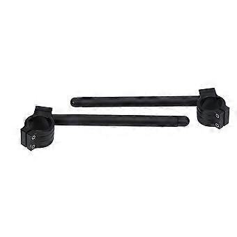 2 stuks 41 mm/1,6 inch stuurverhogers met klembevestiging, ergonomische aluminiumlegering voor motorfietsmodificatie