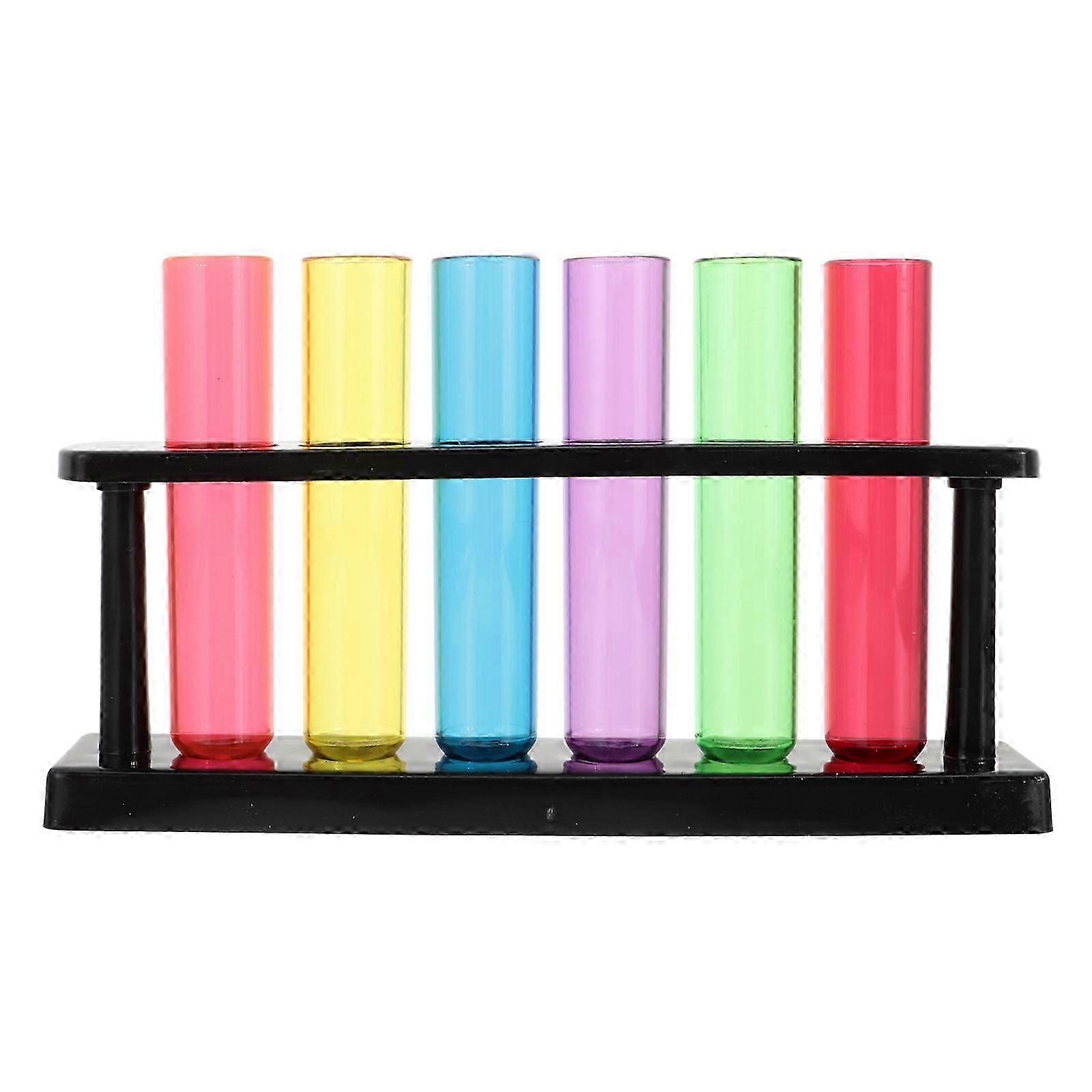 Reappable plastic test tubes with caps, enhancing learning through practical experiments