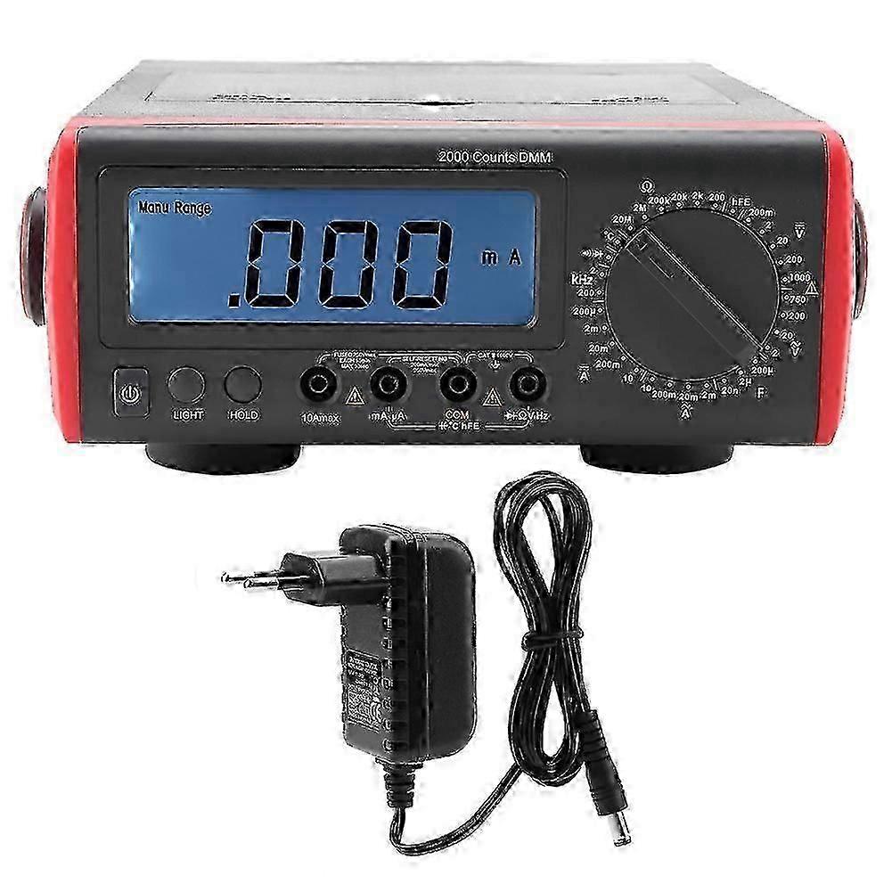 UT801 Desktop Type LCD Display Digital Multimeter Thermometer 1999 Counts