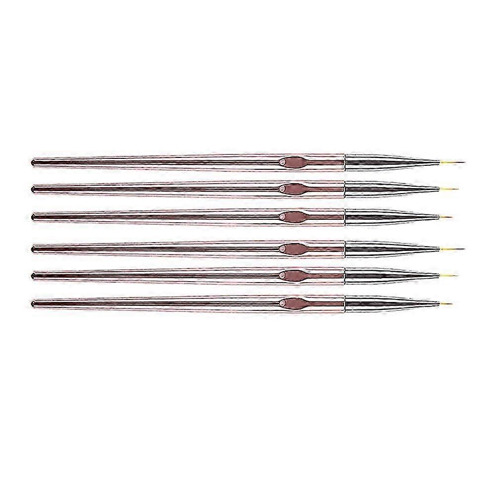 2 Sets Precision Nail Art Liner Brushes for Nail Art Drawing