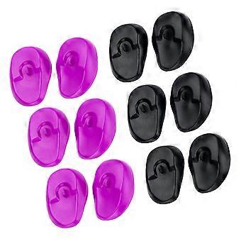 6 Pairs Silicone Earmuffs Professional Ear Protectors Hairdressing Earmuffs