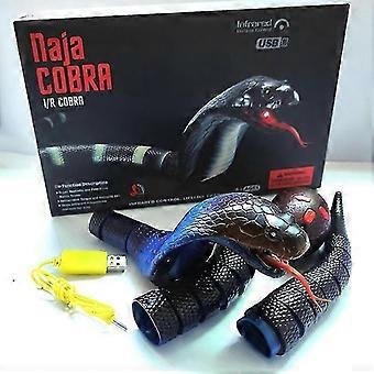 Rattle Snake Toy Realistic Rechargeable Rattlesnake With Remote Control Horror Tricky Desktop Party Game_Special Gift