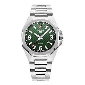 Montre Militaire Homme Alpine Suisse Quartz Analogique 7005.1134SAM Acier inoxydable