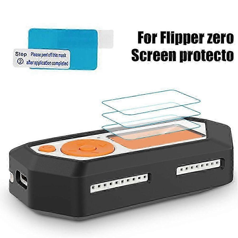 Transparent (A)$Applicable to Flipper zero TPU screen protector