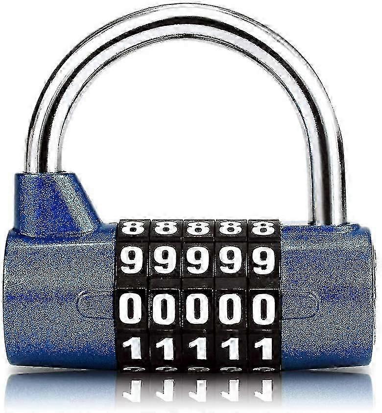 5-digit Combination Padlock, Security Combination Lock