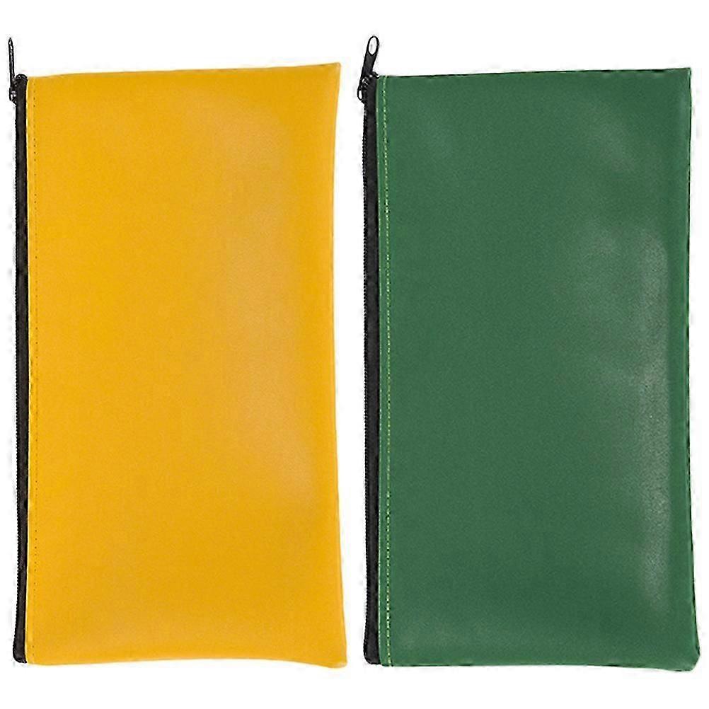 Waterproof File Folder Document Bag for Storage, 2Pcs, Assorted Color
