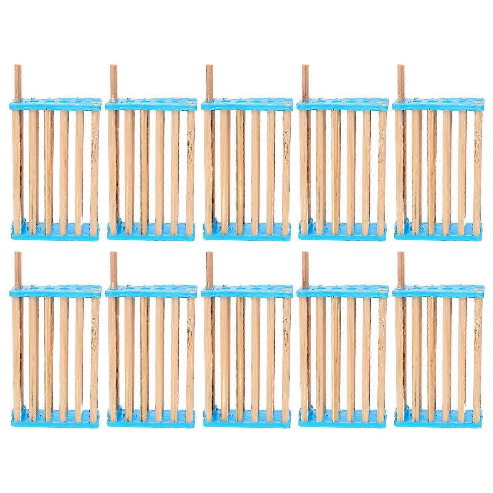 10pcs Beekeeping Queen Bee Cages Queen Bee Isolation Cages Beekeeping Tools