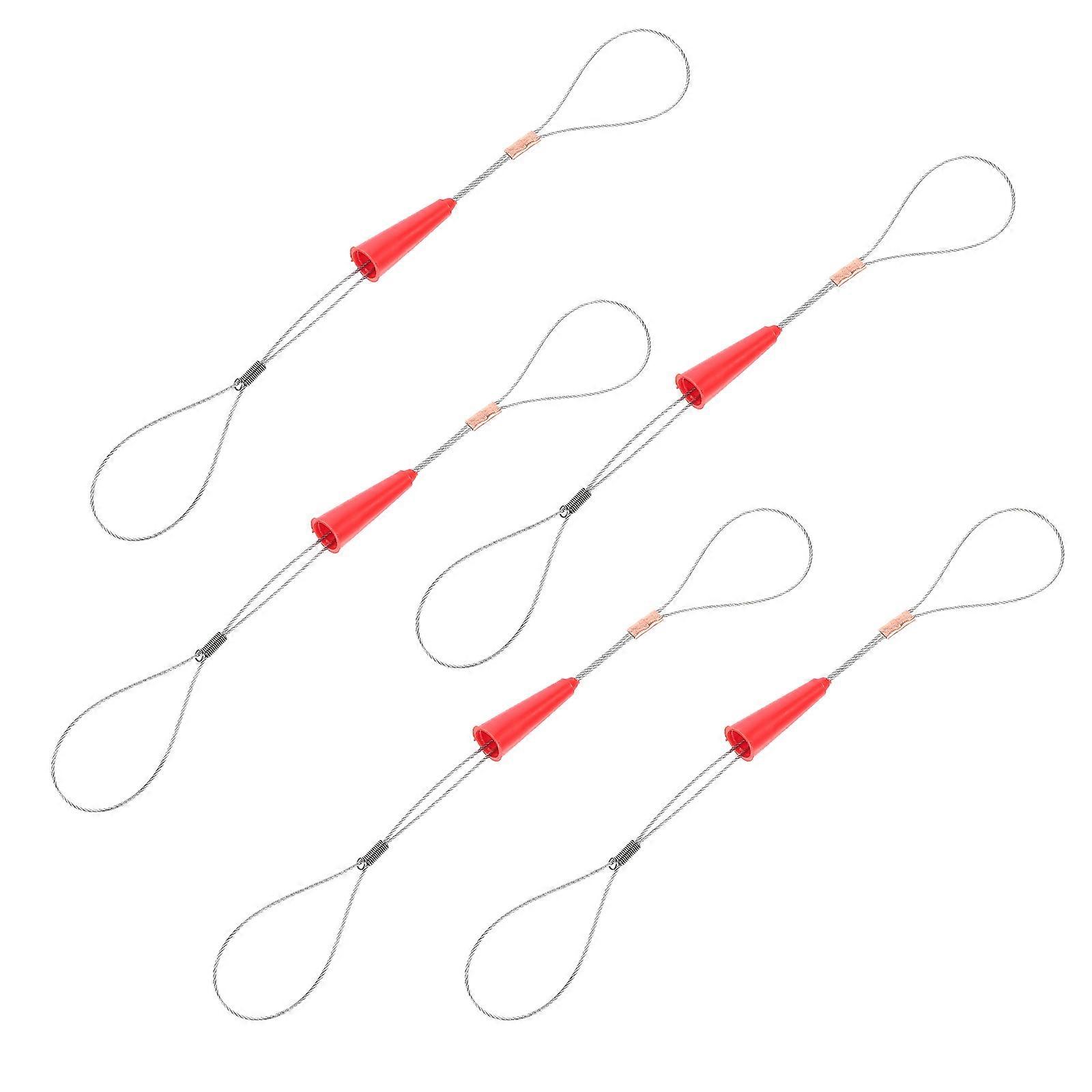 5pcs Sturdy Wire Harness Pullers Durable Cable Fastening Tools