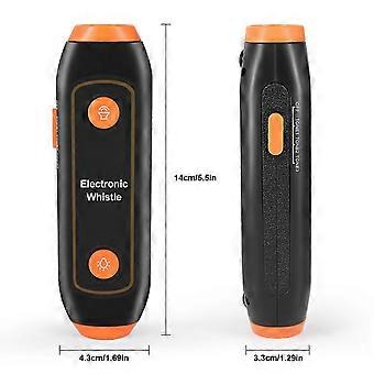 Electronic Whistle Handheld Electric Whistle with Lanyard SOS Light Flashlight compatible with Coaches Referees P.E. Teacher