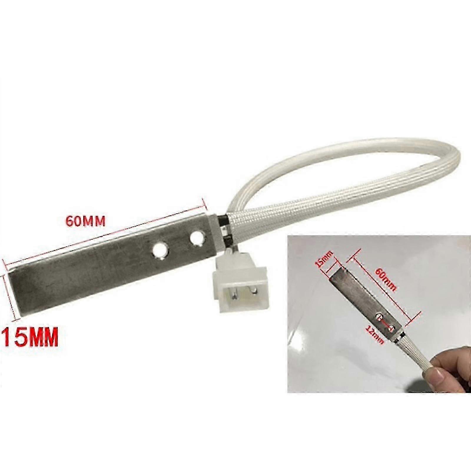 Heater compatible with strapping machine - semi-automatic bundling head