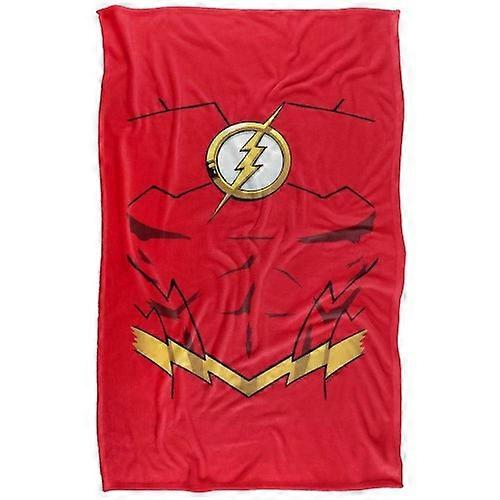 The Flash Costume Soft Touch Blanket